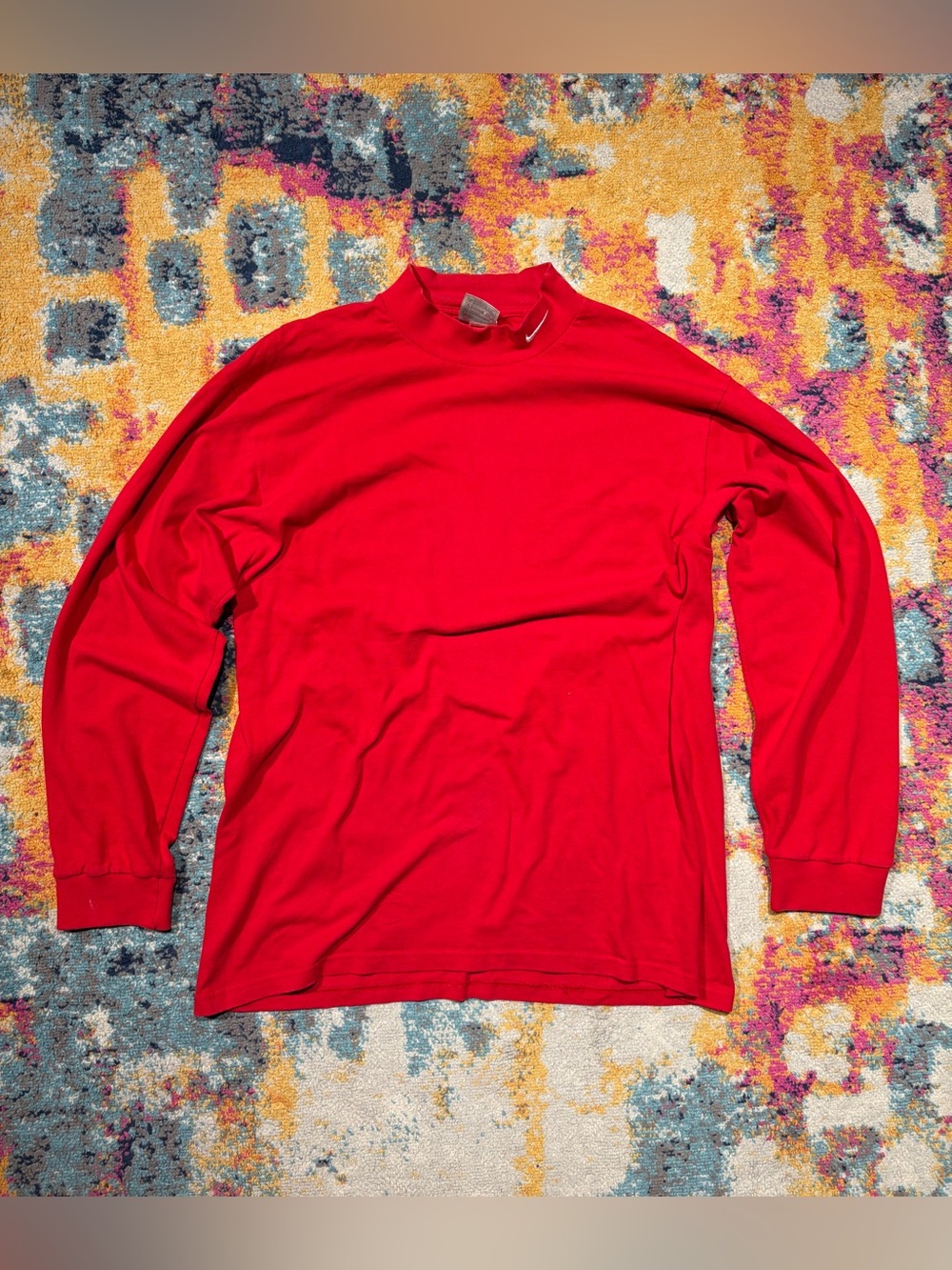 Y2K Nike Mock Neck Sweater - Picture 2 of 3